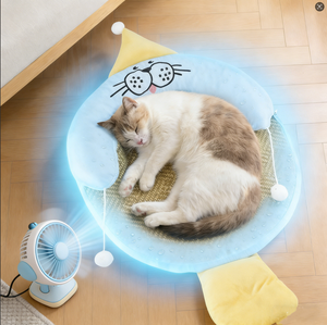 Colchoneta Refrescante de Lujo para Mascotas, de Alta Gama, en Varios Tamaños, Ortopédica, Alivia la Presión, Desmontable, para Perros y Gatos - Product Image 2