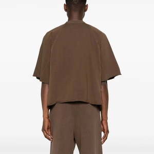 Wholesale High Quality Plain Tee Shirt Streetwear Drop Shoulder Boxy <b>Blank</b> T Shirt Heavy <b>Weight</b> Cotton Oversized T-Shirt Men - Product Image 3