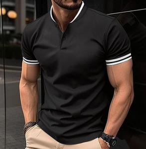 Polo da Golf Personalizzata ad Asciugatura Rapida in Poliestere, T-shirt Polo Vuota per Sublimazione, Polo da <span class=keywords><strong>Uomo</strong></span> Taglie Forti - Product Image 2
