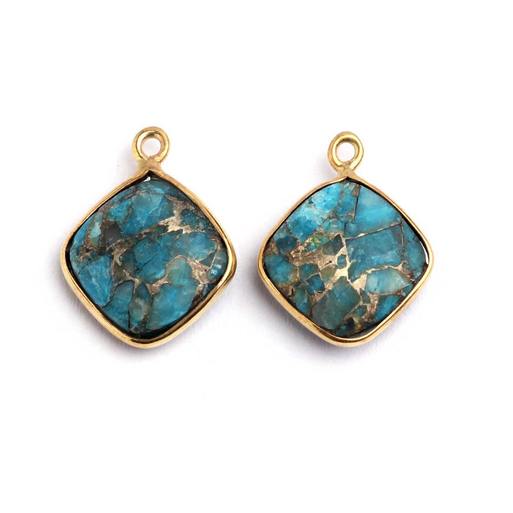 Blue With Copper