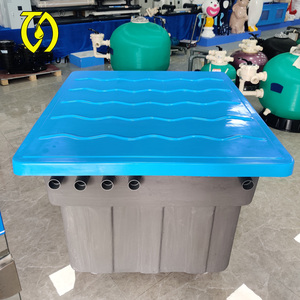 Système de filtration de piscine enterré intégré avec filtre à sable, machine de filtration de piscine souterraine avec pompe, utilisant du sable filtrant en verre cristallin - Product Image 3