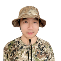 Ainfad Bucket Cap Fishing Sun Helmet Hunting Outdoor Sun Hat