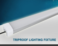 Luminaire LED encastré pour garage extérieur, résistant aux intempéries, pour plafond, montage en surface, pour entrepôt