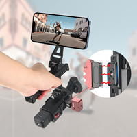 Mini Lampe d'appoint Magnétique Portable en Aluminium à Libération Rapide, 5 Niveaux de Luminosité pour Insta360 X6 et Caméras DJI Osmo Nano/Action 5 6