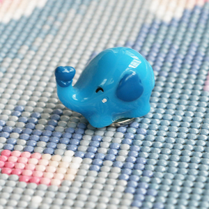 โรงงานขายส่งสินค้าใหม่ แม่เหล็กแรงสูง ลายการ์ตูนรูปช้าง อุปกรณ์แม่เหล็กสำหรับงานเพชรเพ้นท์ - Product Image 3