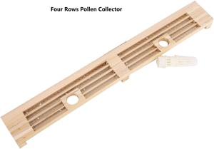 Trampa de polen de abeja de madera de 4 filas de alta calidad con herramientas de apicultura de entrada Nueva condición - Product Image 2