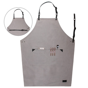 Đồ dùng nhà bếp đầu bếp Tạp dề biểu tượng tùy chỉnh Nhật Bản phong cách với túi tùy chỉnh in logo bền Tạp dề BIB vải nhà bếp tạp dề - Product Image 2