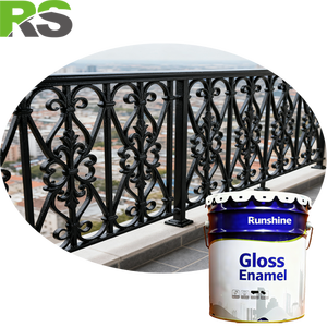 Peinture émail brillante professionnelle, brillance ultime pour surfaces intérieures et extérieures, garnitures, portes, fenêtres, meubles et murs - Product Image 5