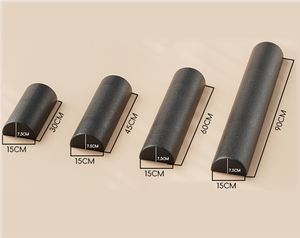 EPP ad alta densità mezza rotonda rullo schiuma ferma rilascio completo del corpo massaggiatore atletico per il Relax Yoga <span class=keywords><strong>Pilates</strong></span> Stretching - Product Image 2