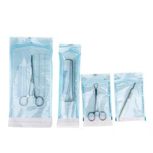 Self Sealing Sterilization Pouch 90mm x 280mm Transparent Medical Grade For Instruments And <b>Tools</b> CE Certified - Product Image 2