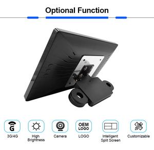 Chống rung nhà máy OEM 10 inch 3G 4G Android quảng cáo hiển thị kỹ thuật số biển taxi Xe Màn hình quảng cáo - Product Image 3