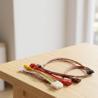 Faisceau de câblage personnalisé pour tachygraphe en Y, kit de câblage pour appareils électroménagers en PVC avec connecteur blanc et rouge, longueur personnalisée, couleur OEM