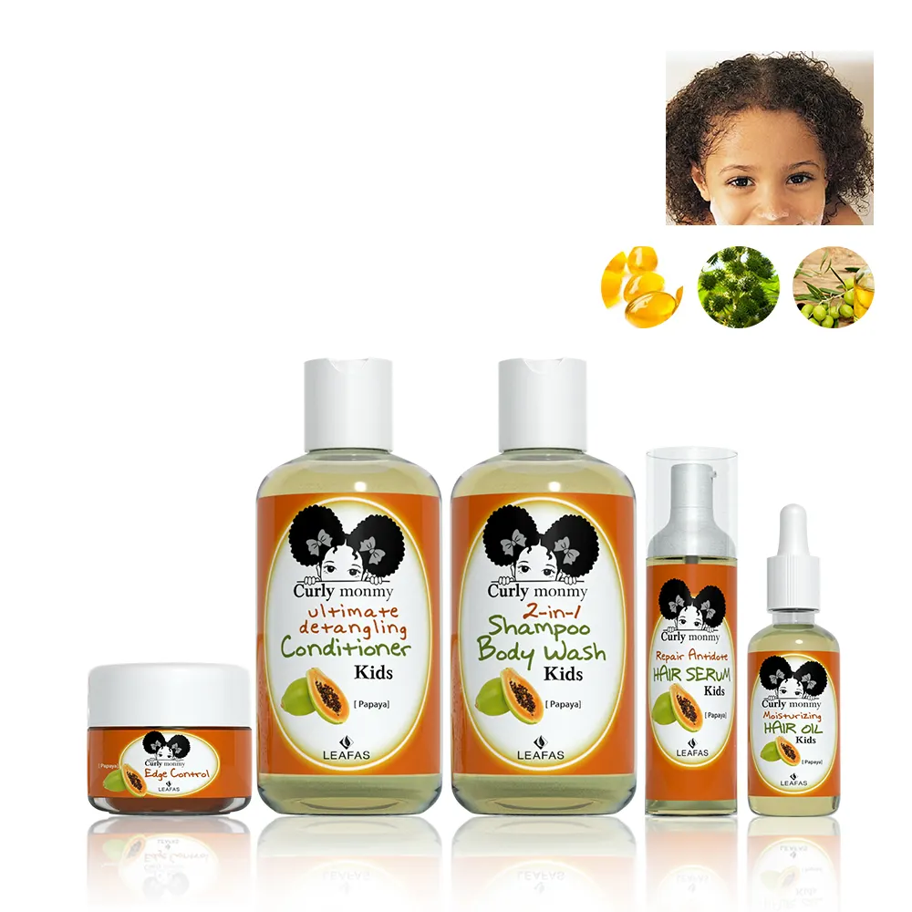 Natural Kids Baby Hair Care Products Extra Strength Moisturizing Nourishing Children Frizzy Hair Serum Oil