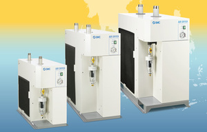 เครื่องกรองลม SMC ผลิตในญี่ปุ่น พร้อมระบบระบายน้ำอัตโนมัติ  เครื่องทำความเย็นหลังการกรอง  วาล์วกรอง  สำหรับการใช้งานทั่วไป มาตรฐาน - Product Image 5