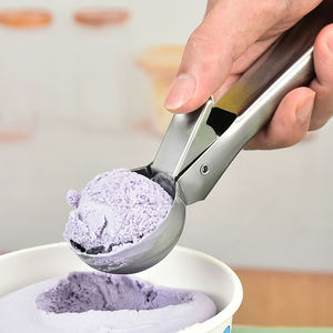 2023 phụ kiện nhà bếp Ice Cream công cụ cấp thực phẩm thép không gỉ Ice Cream Scoop - Product Image 3