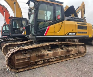 Excavatrice SANY SY375H d'occasion avec capacité de 37 tonnes, composants essentiels de boîte de vitesses et de pompe SY135C SY75C SY155 à vendre - Product Image 2