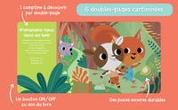 Libro Interactivo para Niños, Audiolibros, Material de Papel Seguro y No Tóxico, Aprendizaje Temprano, Colorido, Regalo para Viajes y Juegos Preescolares