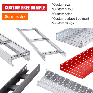 ワイヤケーブルダクト スチールケーブルトランキング ヘビーデューティー 熱間浸漬亜鉛メッキケーブルトレイ カスタマイズOEM対応トランキング - Product Image 5