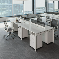 Nuevo Escritorio Moderno Minimalista Personalizable, Muebles de Oficina Duraderos, Estación de Trabajo Comercial, Mesa de Reuniones, Diseño Uthink