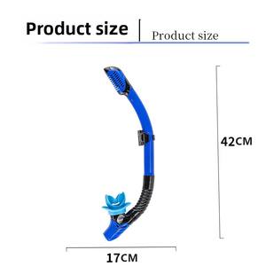 Set di boccaglio completo a secco transfrontaliero per adulti uomini <span class=keywords><strong>e</strong></span> <span class=keywords><strong>donne</strong></span> attrezzatura subacquea <span class=keywords><strong>e</strong></span> nuoto con bocchino in Silicone staccabile - Product Image 3