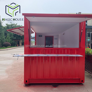 Vận Chuyển 20ft <span class=keywords><strong>Knock</strong></span> <span class=keywords><strong>Down</strong></span> Mở Rộng Container Snack Khóa Bar Nhà - Product Image 1