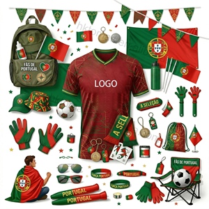Coffret de souvenirs personnalisés pour événements sportifs avec logo, comprenant un lanière, un badge, un autocollant, une serviette, une tasse, une bouteille et un porte-clés - Product Image 1