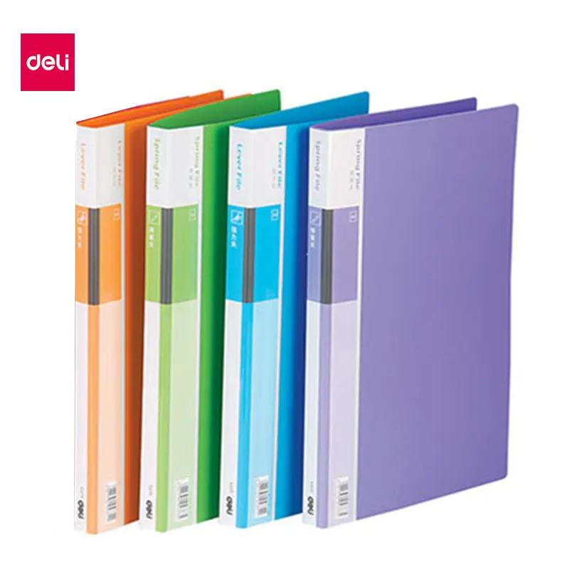 Deli 5372 Multi warna tahan lama file folder multi-fungsional artikel kualitas tinggi