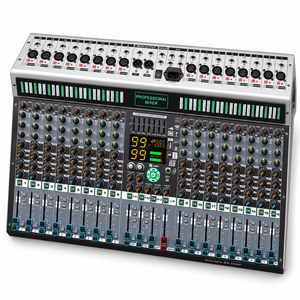 Konsol Pencampur Audio Profesional 16 Kanal Digital dengan 99 Efek DSP untuk Studio Rekaman, <span class=keywords><strong>DJ</strong></span>, dan Panggung Live - Product Image 1
