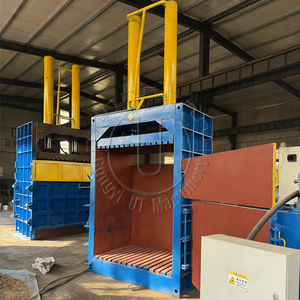 Máquina Empacadora Hidráulica Vertical Automática Multifunción de 260 Toneladas con Alta Seguridad para Reciclaje de Cartón, Botellas de PET y Metal - Product Image 6