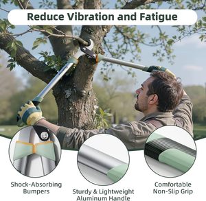 Vườn cắt tỉa <span class=keywords><strong>Shears</strong></span> 7.5in Blade lopping <span class=keywords><strong>Shears</strong></span> nhiệm vụ nặng nề cây pruner chống gỉ sắc nét lưỡi thép cây chi tông đơ - Product Image 6