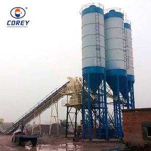 โรงงานผสมคอนกรีต COREY HZS60 ขนาด 60 ลบ.ม./ชม. ควบคุมด้วยระบบ PLC ไฟฟ้า สถานีผสมอัตโนมัติสำหรับโครงการก่อสร้าง - Product Image 2