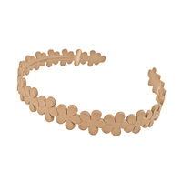 Accessoires de cheveux antidérapants à la mode simples pour femmes bandeaux de cheveux dentés cassés et givrés
