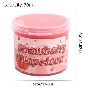 Super <b>Soft</b> Elastic Non-Stick Clay Butter Slime Suit DIY Educational Make-up Eggs Inspired by Candy Cloud Mud Packaged <b>Boxes</b> - Product Image 5