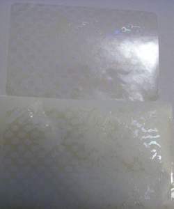 Neues Design, hochwertige, manipulation sichere Hologramm-Overlay für Visitenkarten-Lizenz pakete - Product Image 6