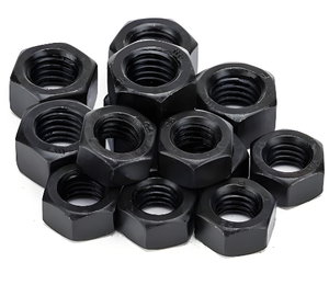 Écrou hexagonal hexagonal en laiton noir en plastique d'acier au carbone inoxydable de haute résistance DIN934 M3 M6 M8 M10 - Product Image 4