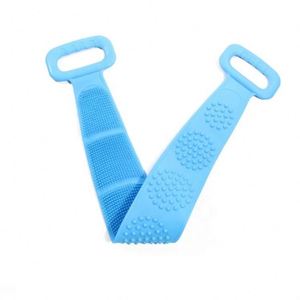 New Arrival Hotsell Exfoliating Wholesale Towel Long Shower <b>Back</b> Silicone Bath Body Brush <b>Scrubber</b> - Product Image 2