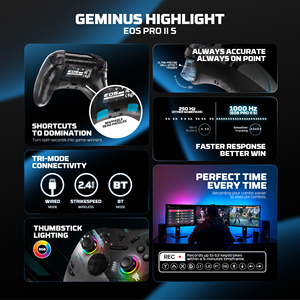 Control de Juego Inalámbrico Fantech WGP15V2S EPSILON BT 2.4GHz para PC y <span class=keywords><strong>PS</strong></span>, Multiplataforma, con Efecto Hall y Vibración de 4 Niveles - Product Image 4