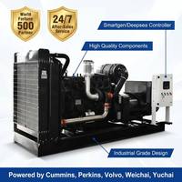 Générateur diesel Baudouin 400 KVA à châssis ouvert, puissance de secours industrielle 320 KW, triphasé, super silencieux, certifié CE, ATS pour