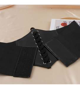 Fashion Corset Wide <b>Belts</b> Faux Leather Slimming Body Shaping Girdle <b>Belt</b> for Women <b>Elastic</b> Tight High <b>Waist</b> for Daily Wear - Product Image 6