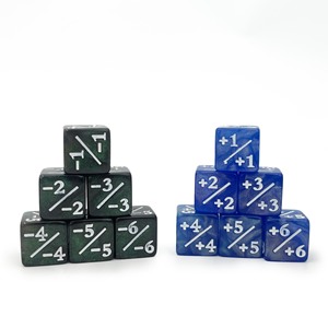 Dados de escritorio multiusos de 16 mm con esquinas cuadradas para MTG, dados de entretenimiento de acrílico y madera para suma y resta - Product Image 3