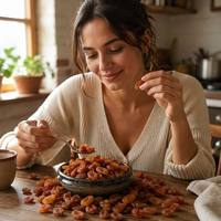 Raisins Rouges Séchés, Fruits Secs, Contenu de Raisins Naturels, Doux, Couleur Riche, Snack Premium, Ingrédient pour la Pâtisserie et la Cuisine, Durée de Conservation de 12 Mois