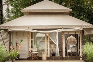 Tienda de Campaña de Lujo para Hotel o Resort - Glamping al Aire Libre, PVC, Dos Habitaciones, Tienda de Safari de Aluminio, 6m - Product Image 2