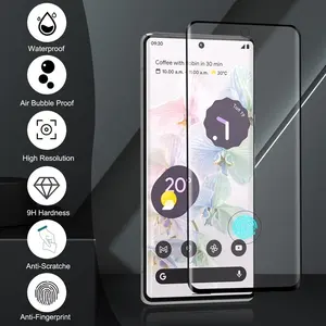 Protecteur d'écran en verre trempé lisse tactile pour téléphones mobiles <span class=keywords><strong>Google</strong></span> <span class=keywords><strong>Pixel</strong></span> 5 Livraison rapide en stock <span class=keywords><strong>Google</strong></span> <span class=keywords><strong>Pixel</strong></span> <span class=keywords><strong>6a</strong></span> 7 7a 8 8 Pro - Product Image 5