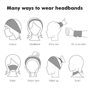 <span class=keywords><strong>KSPORT</strong></span> Bandeaux de sport élastiques et respirants K-K01 pour yoga athlétique-Bandana adulte en polyester 100% - Product Image 5