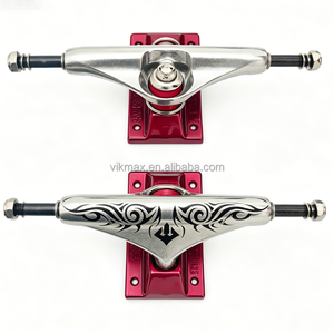 Ejes de Skateboard Enigma de Metal Sólido de 5.0/5.25/5.5 Pulgadas, Doble Rocker, Rodamientos ABEC-7, Alta Velocidad, Capacidad de Carga de 150 kg - Product Image 1