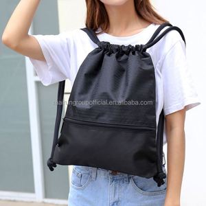 Large Capacity Waterproof <b>Drawstring</b> <b>Backpack</b> for Men and Women Cycling Sports Travel Tourism Foldable Promotional Sportpacks - Product Image 1