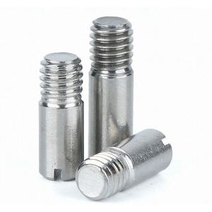 หมุดเกลียวทองแดงเครื่องจักร CNC สำหรับงานกลึงกำหนดเอง - Product Image 3