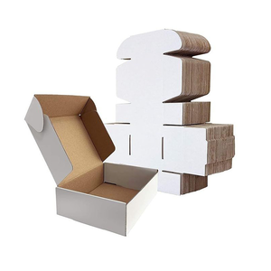 Caja de Cartón Corrugado Blanca Pequeña para Envíos, Caja de Transporte para Avión 6x4x3, Caja de Embalaje para Correo - Product Image 5