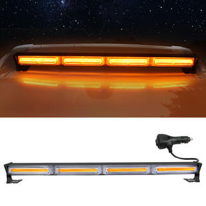 59cm coche ráfaga Flash 4 COB coche en la red luces LED ingeniería coche advertencia succión barra superior lámpara de tira de luz - Product Image 1