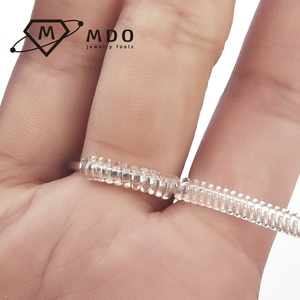 Varias herramientas de joyería duraderas, regulador de tamaño de anillo, ajustador de tamaño de anillo Invisible en espiral para ajuste de tamaño de anillo Suelto - Product Image 5